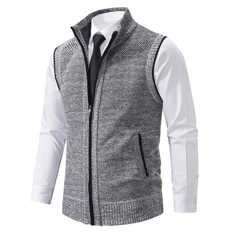 Thierry™ | Strikket Business Vest af Premium Uld for Elegance og Komfort
