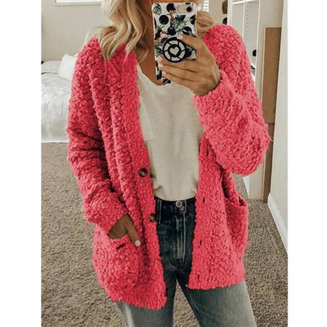 Lorena | Teddy Cardigan Damer