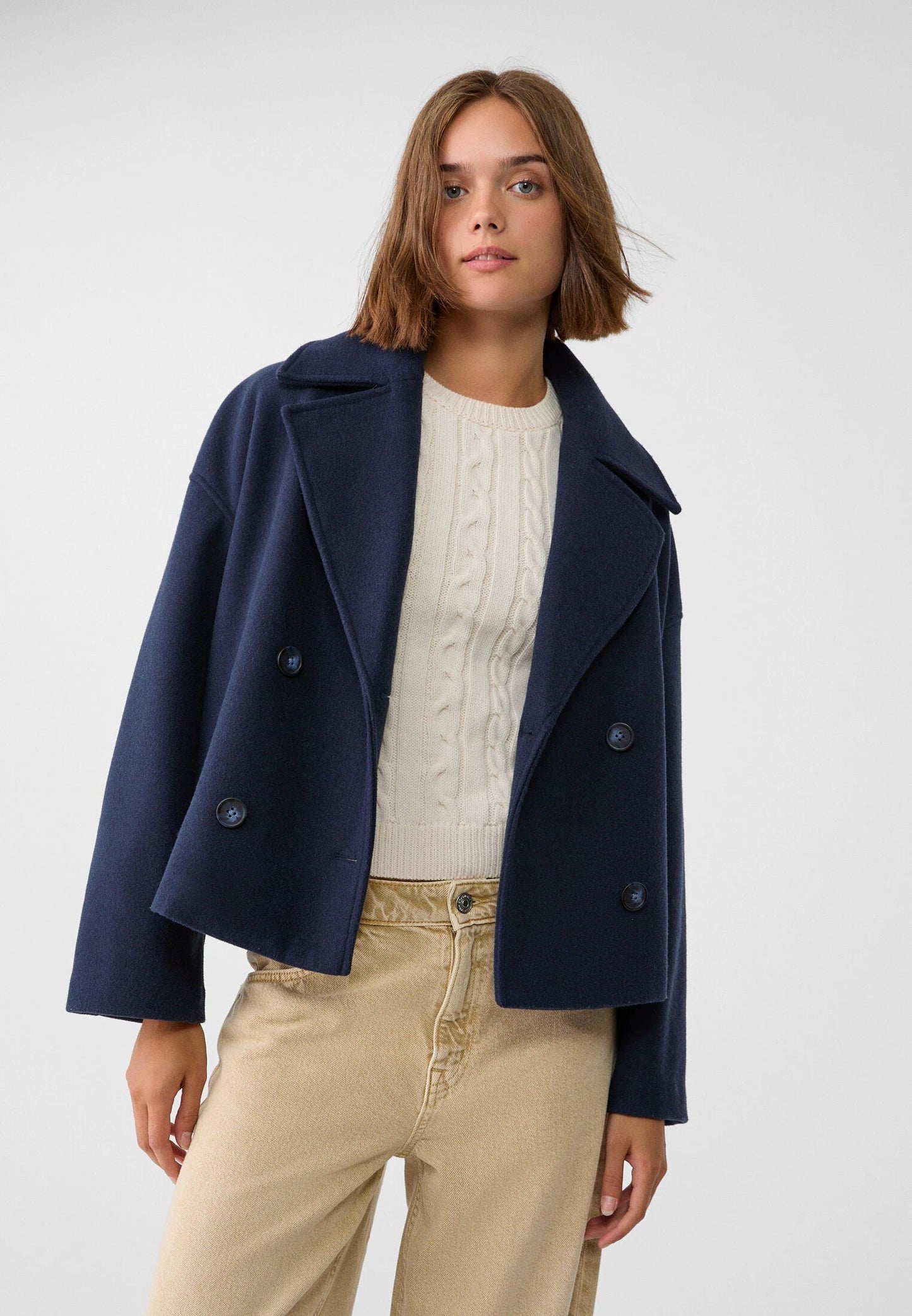 Maelis | Oversize Uldjakke Damer