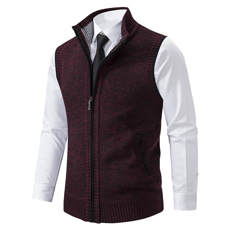 Thierry™ | Strikket Business Vest af Premium Uld for Elegance og Komfort