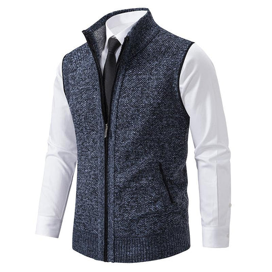Thierry™ | Strikket Business Vest af Premium Uld for Elegance og Komfort