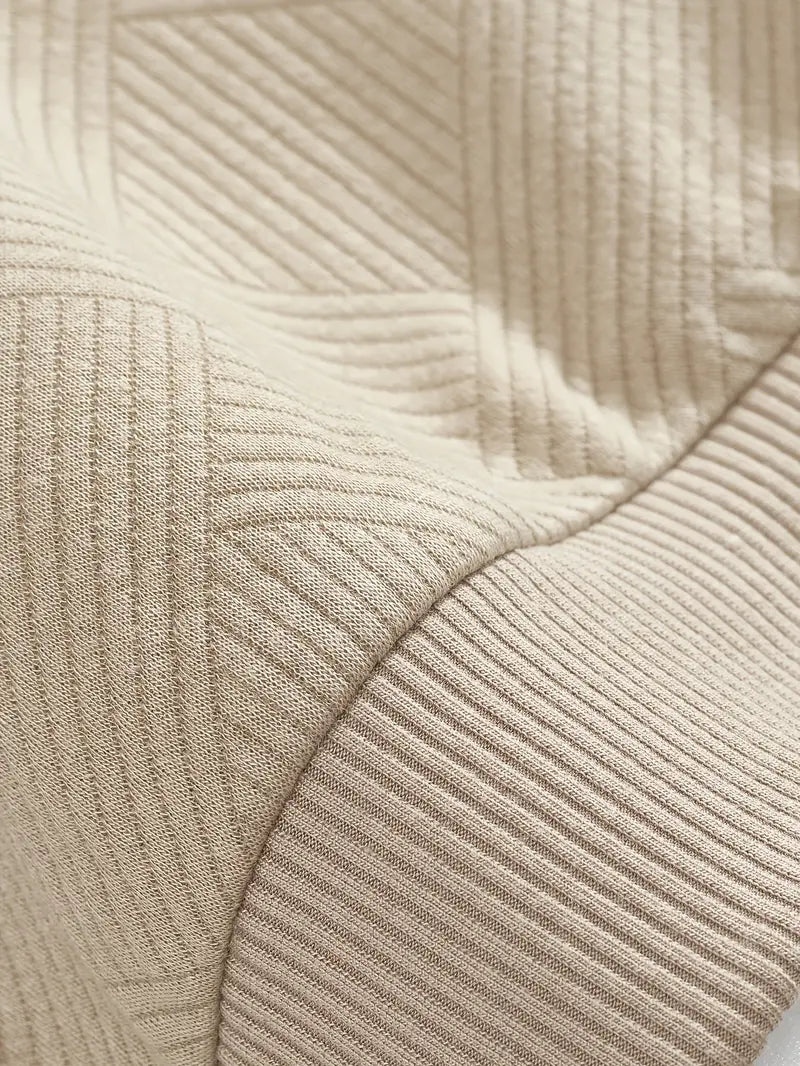 Mathéo™ | Herre Half-Zip Polo med Lange Ærmer og Moderne Stil