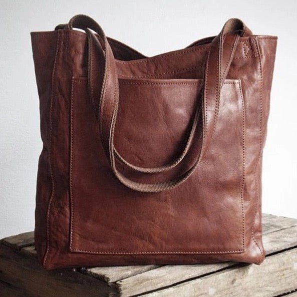 Isabella™ | Damer Elegant Lædertaske med Luksuriøst Udseende og Pletafvisende Interiør