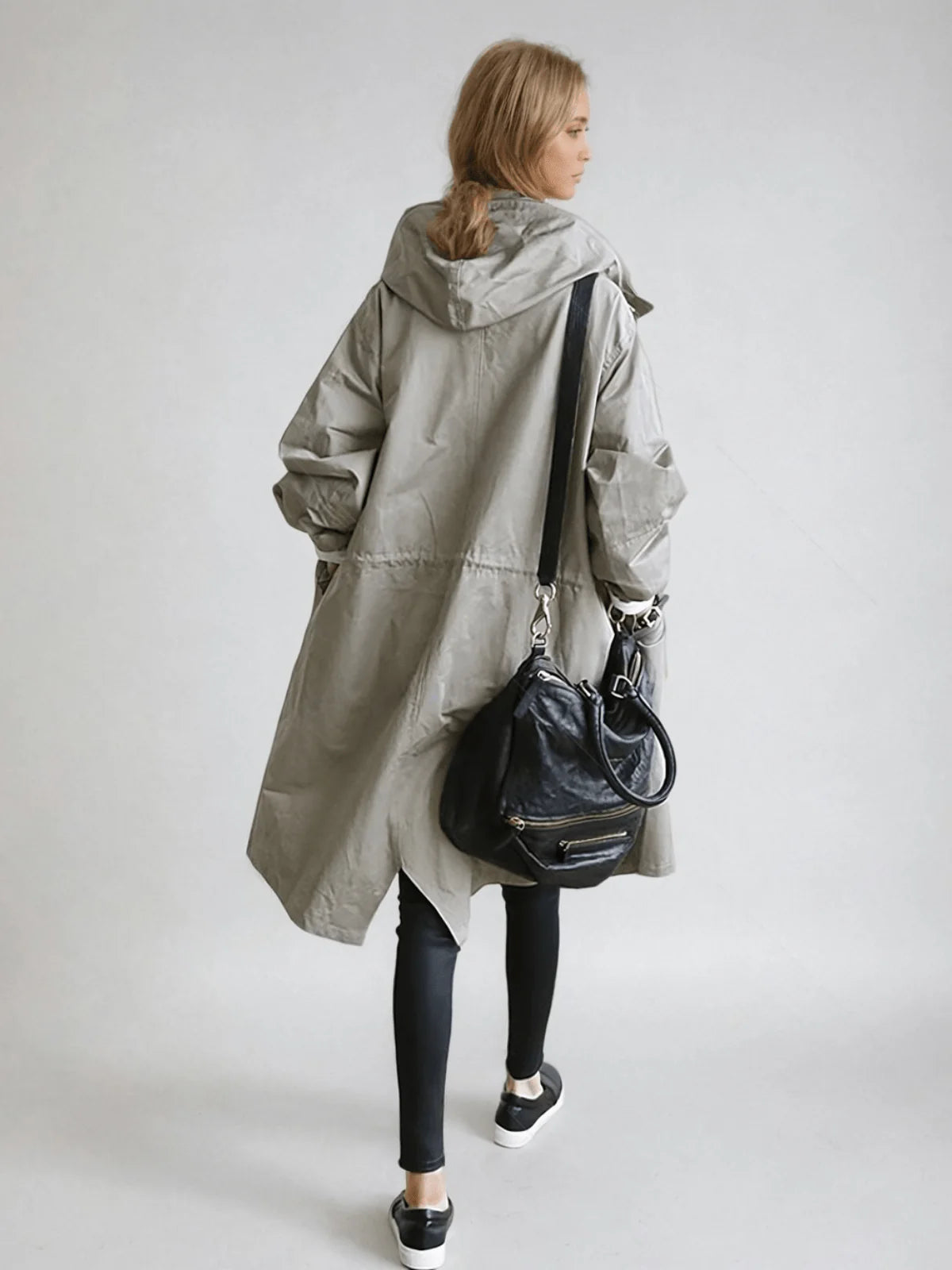 Solenne | Trenchcoat med Hætte Damer