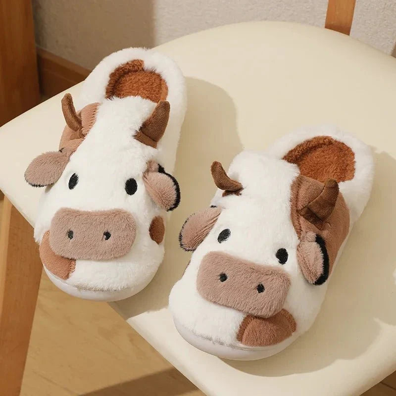 MooMoo | Søde Ko-Hjemmesko Damer
