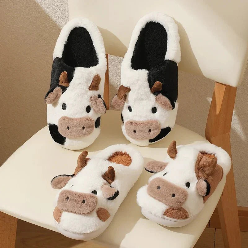 MooMoo | Søde Ko-Hjemmesko Damer