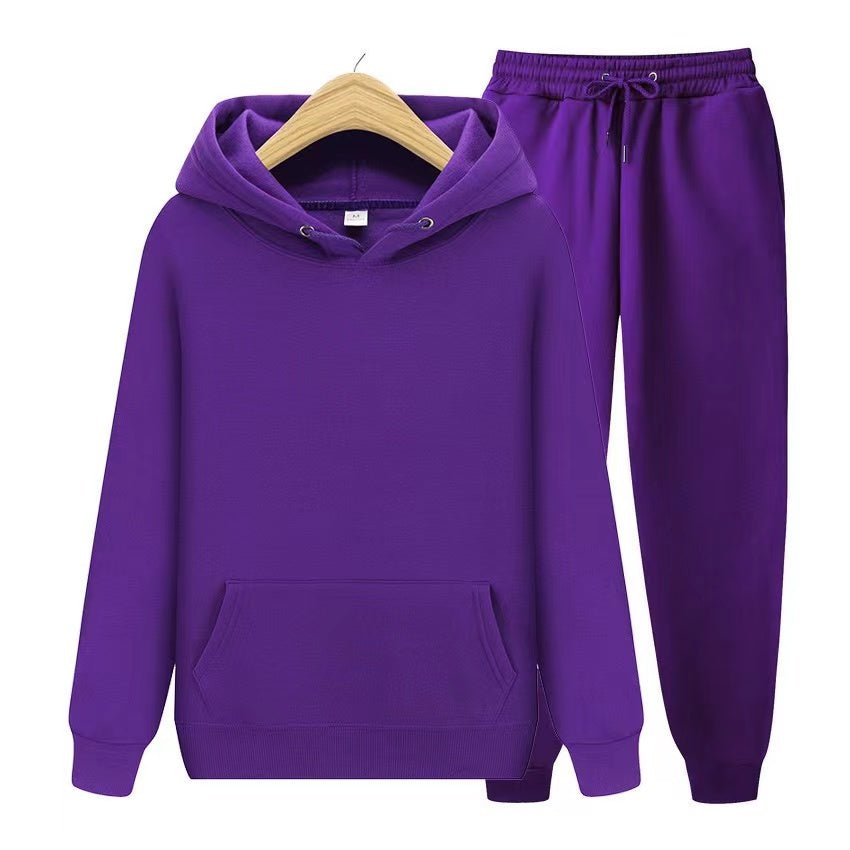 Rivano | Unisex Hættetrøje Sæt med Joggingbukser og Bindebånd