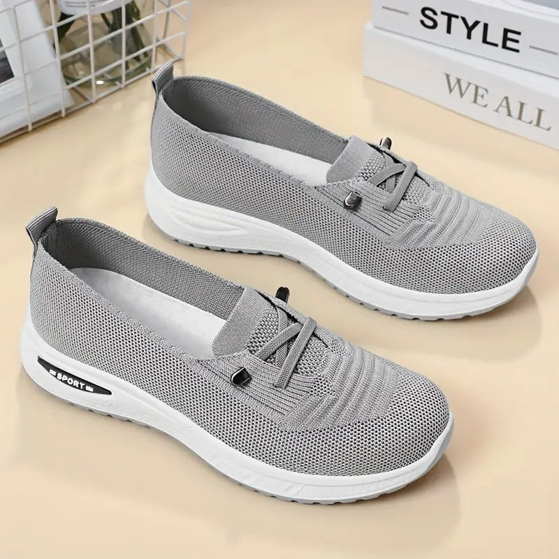 Luniva™ | Damer Slip-On Sneakers Letvægts | Åndbart Mesh Indstigningsmodel med Skridsikker Sål