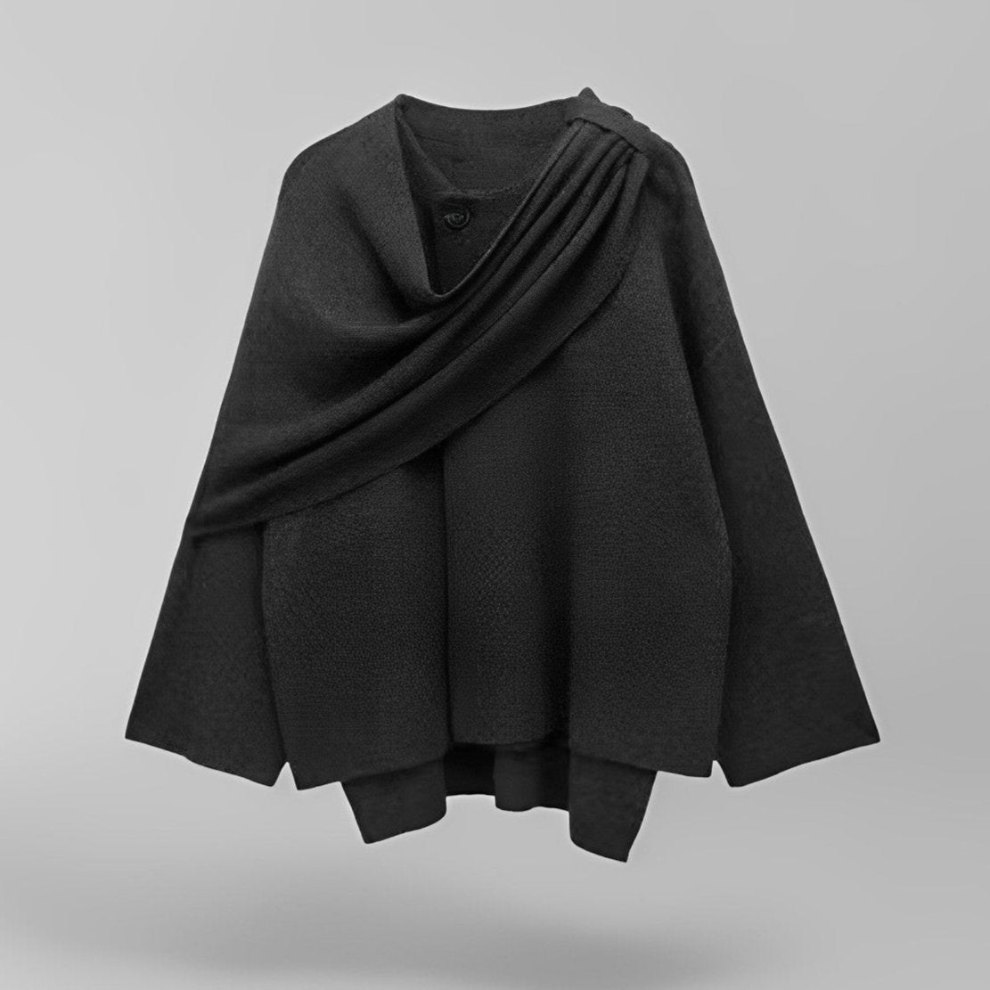 Althea | Asymmetrisk Poncho Damer