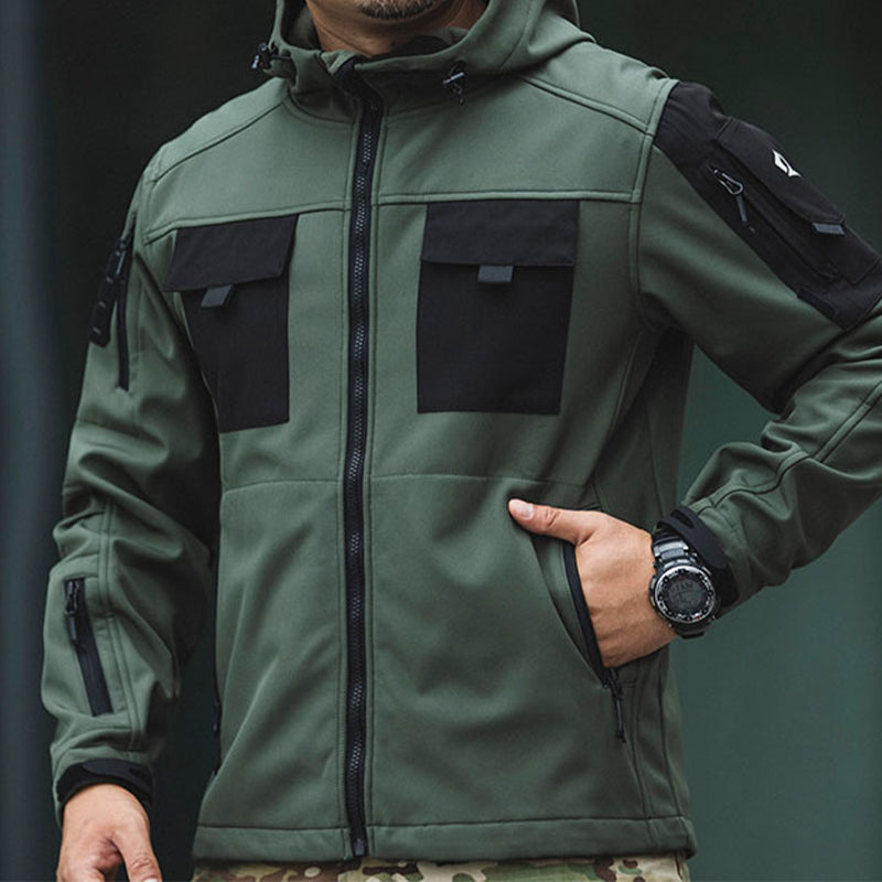 Sentinel | Taktisk Softshell Jakke med Kontrastpaneler