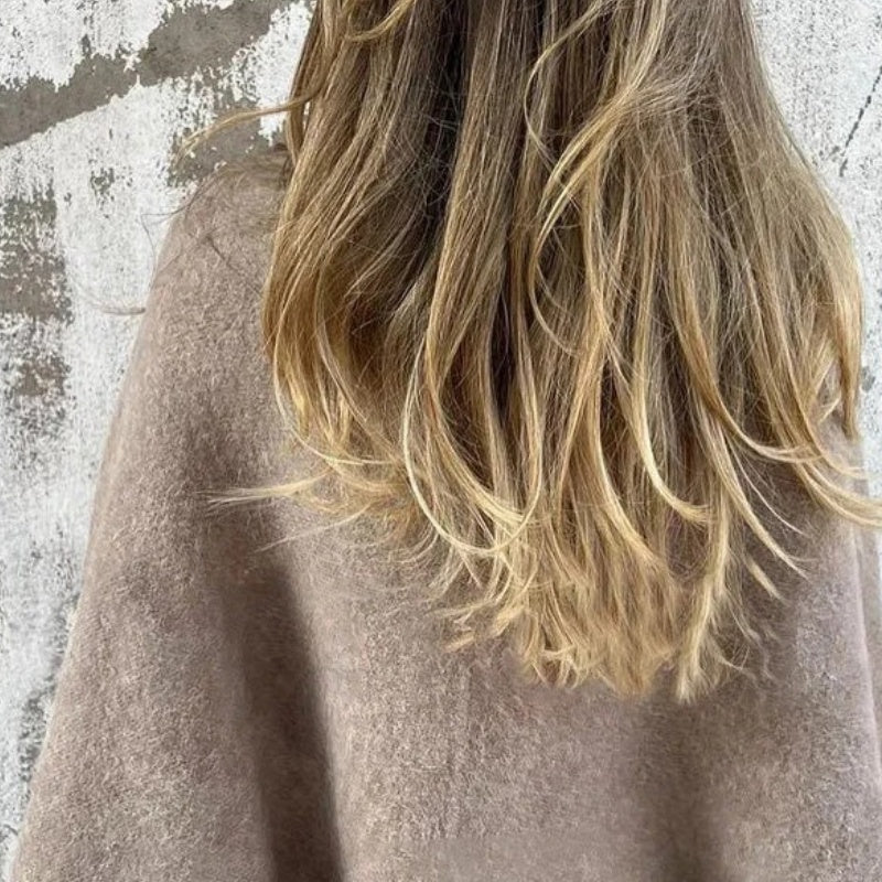 Eliselle | Oversize Cardigan I Uldblanding