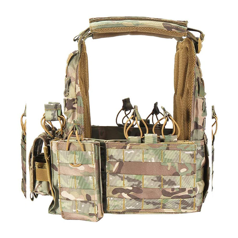 Phalanx | Taktisk MOLLE Vest Med Flere Pouches & Justerbar Pasform