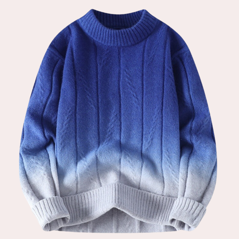 Liora | Ombre Strikket Sweater