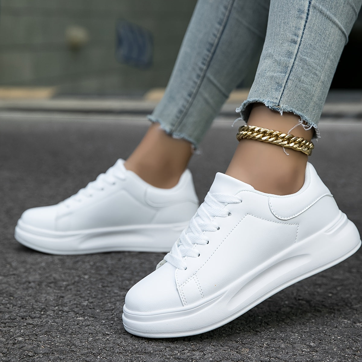 Alba | Hvide Sneakers Damer
