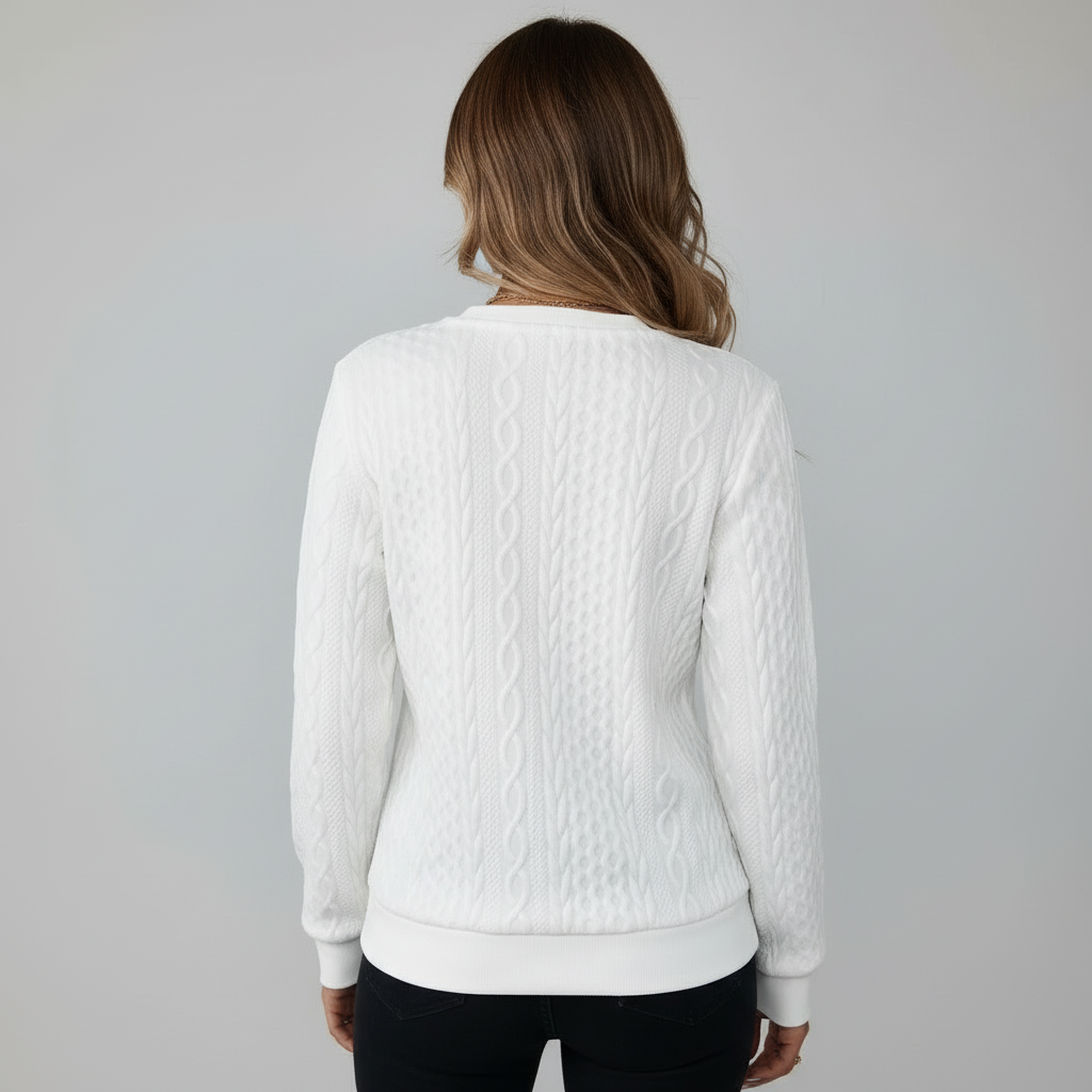 Éliane | Kabelstrikket Sweater Damer