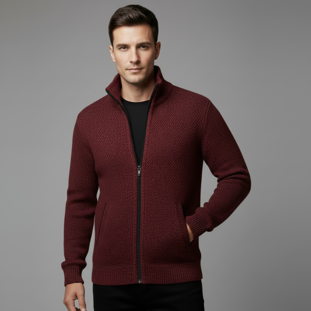 Hugo | Strikket Fleece Cardigan