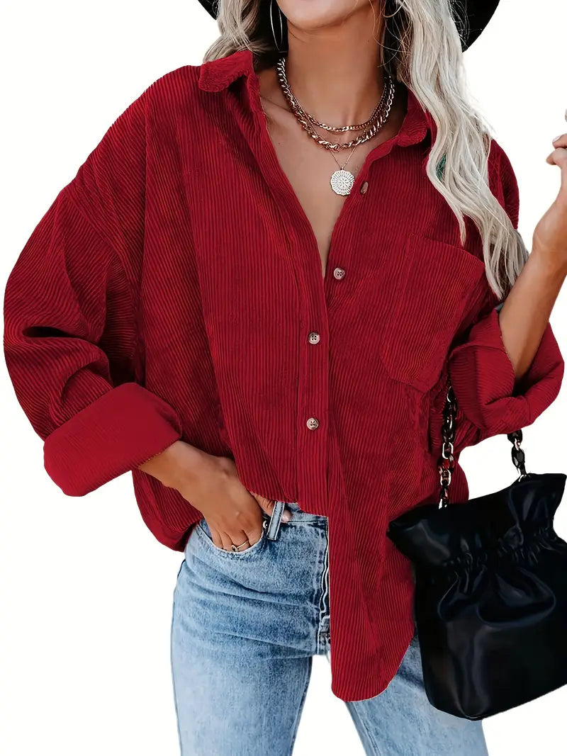 Elora | Fløjl Overshirt
