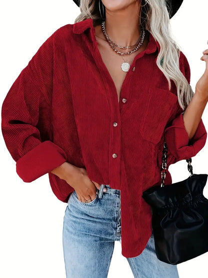 Elora | Fløjl Overshirt