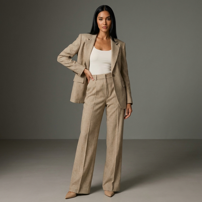 Aveline | Todelt Jakkesæt Blazer Pantalon