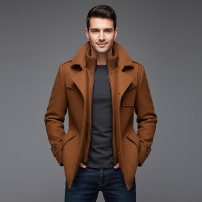 Adrien | Uldmix Vinterfrakke