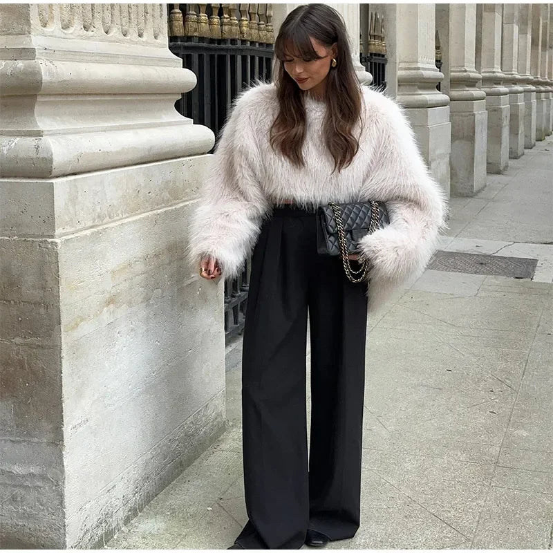 Arden | Cropped Faux Fur Jakke