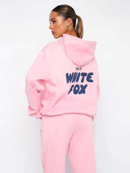 Jessica™ | Oversized Damer Hoodie Sæt | Comfy Streetwear Joggingdragt med Afslappet Pasform