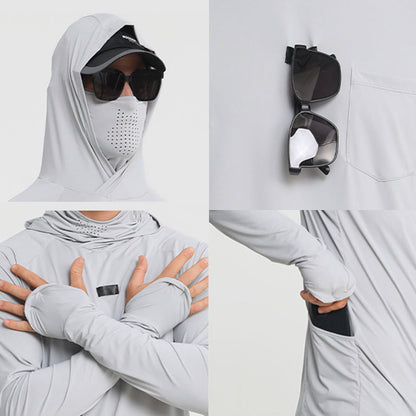 Kaelen | Solbeskyttende Hoodie Herrer