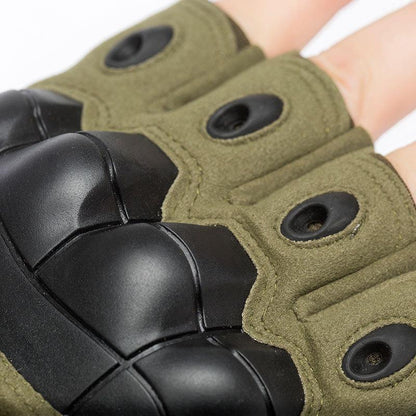 Valor | Taktiske Fingerløse Handsker Med Knobbeskyttelse