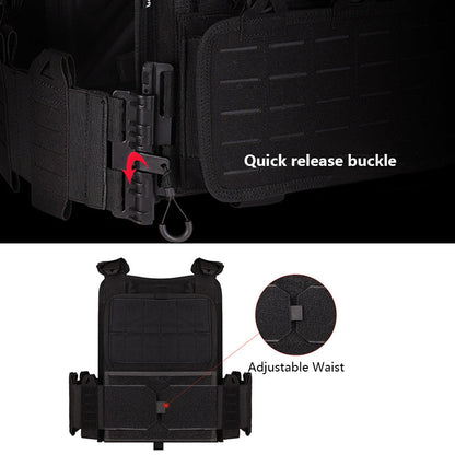 Aegis | Taktisk Plate Carrier Vest med MOLLE