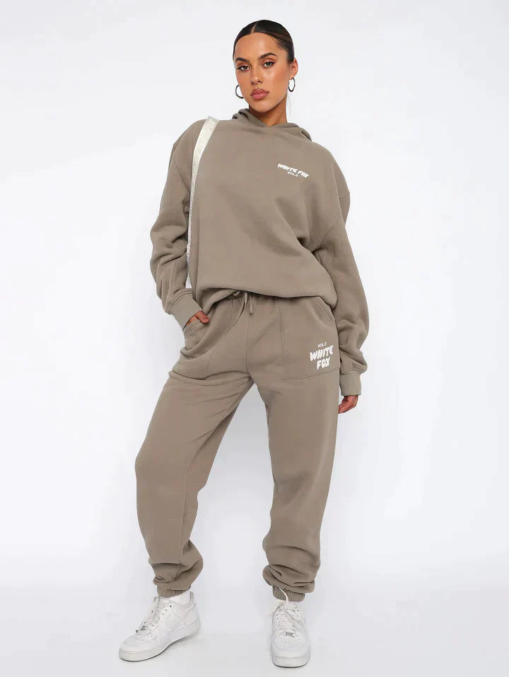 Jessica™ | Oversized Damer Hoodie Sæt | Comfy Streetwear Joggingdragt med Afslappet Pasform