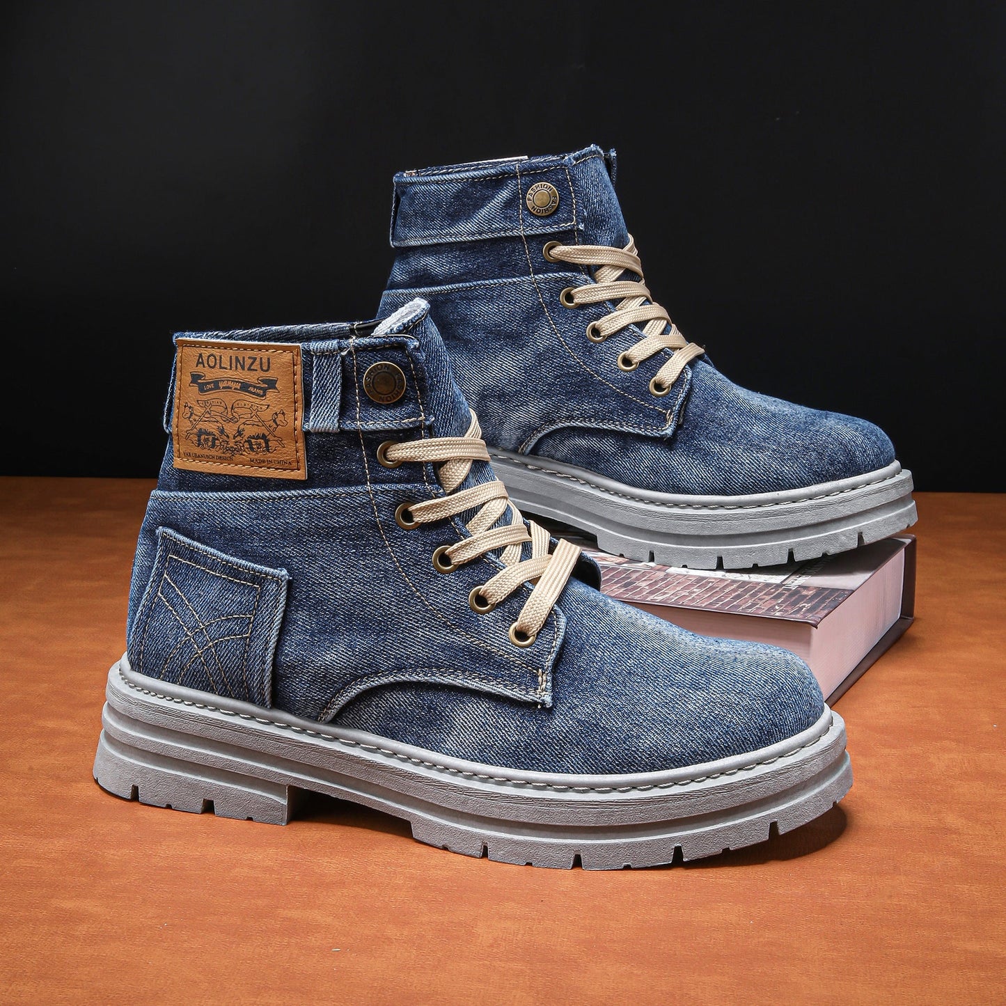 Rexton | Denim Støvler
