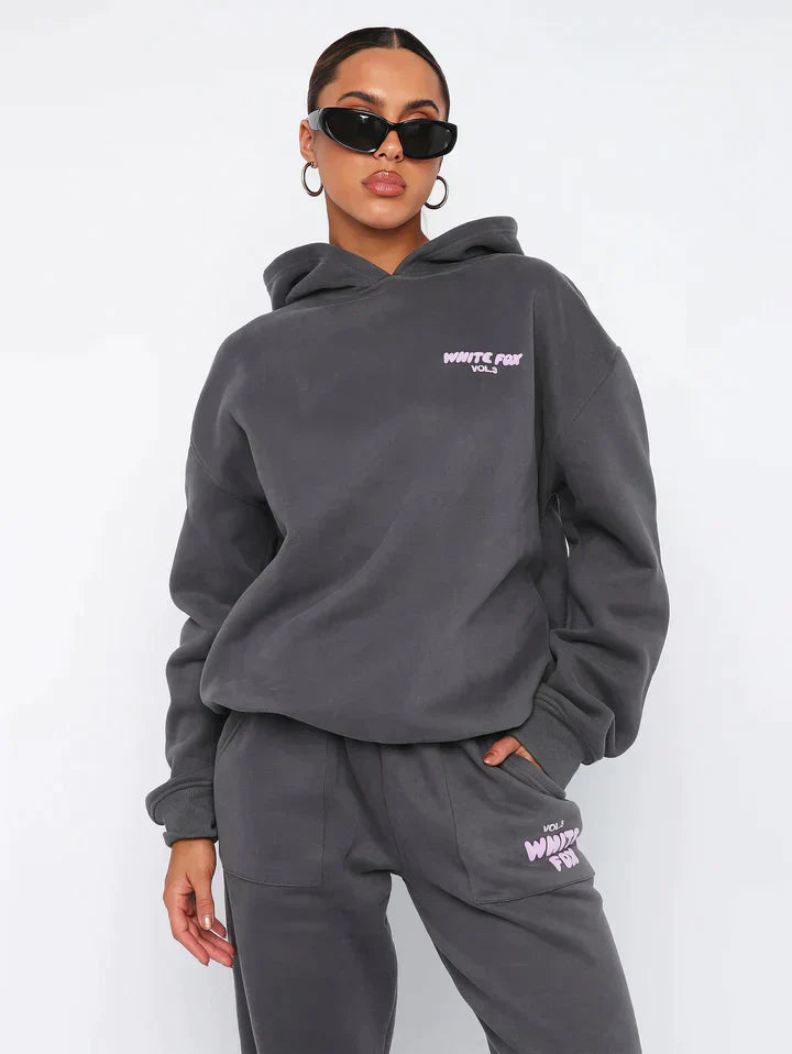 Jessica™ | Oversized Damer Hoodie Sæt | Comfy Streetwear Joggingdragt med Afslappet Pasform