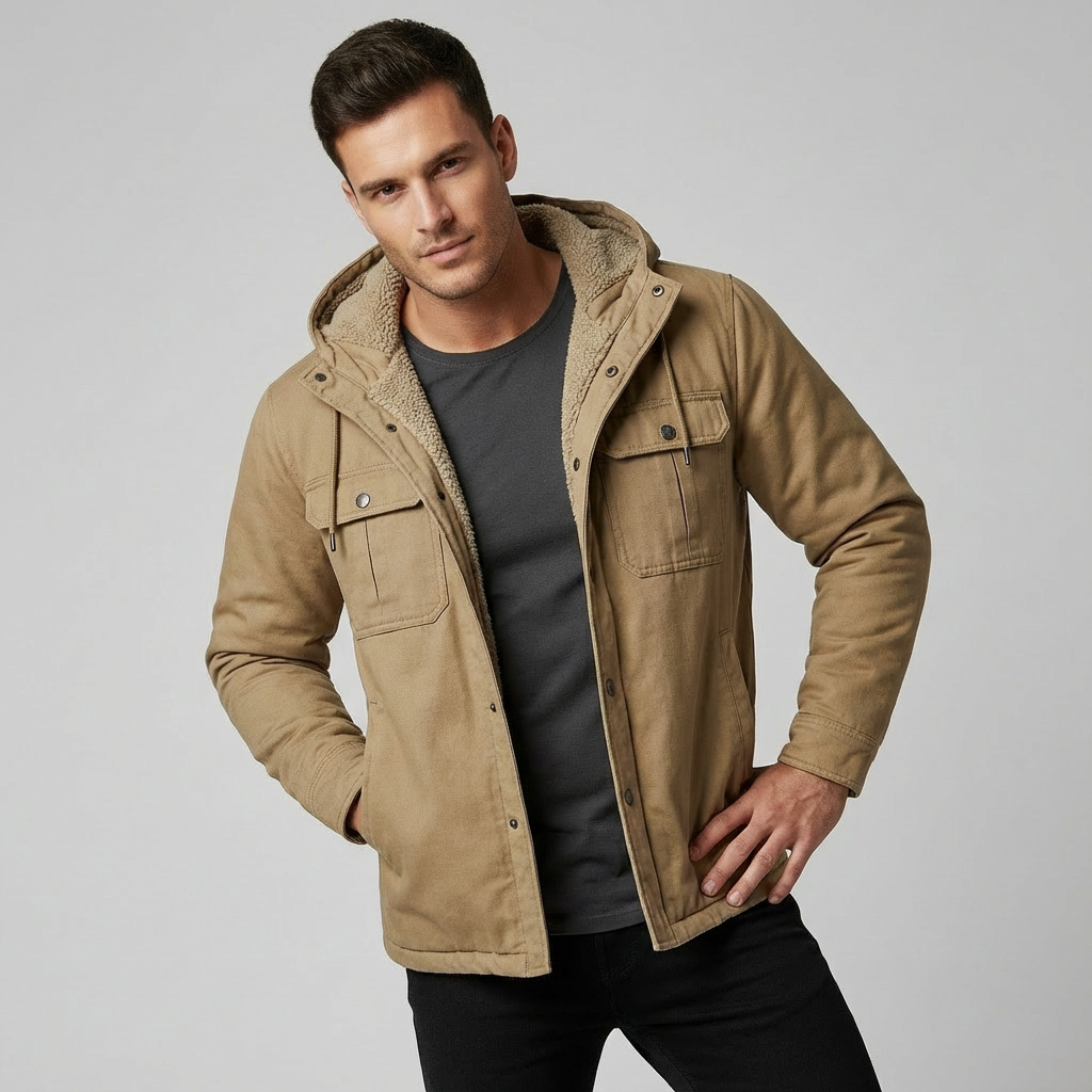 Kasper | Jakke med Uldfor