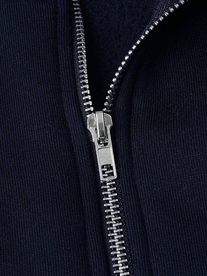 Milan | Herresweater med Halv Lynlås