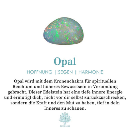 Ophelia | Guldring Med Opal Damer
