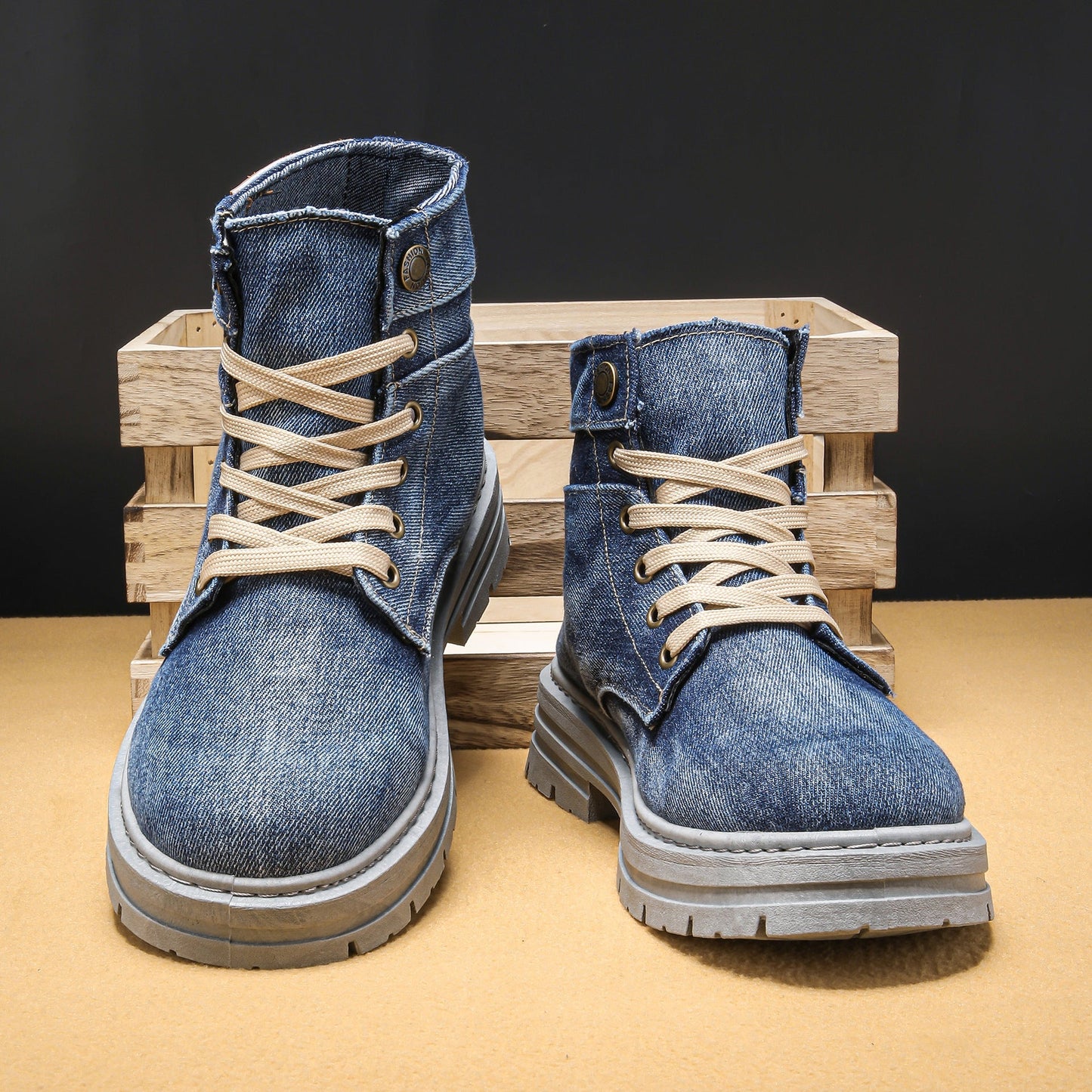 Rexton | Denim Støvler