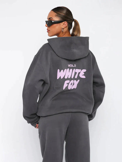 Jessica™ | Oversized Damer Hoodie Sæt | Comfy Streetwear Joggingdragt med Afslappet Pasform