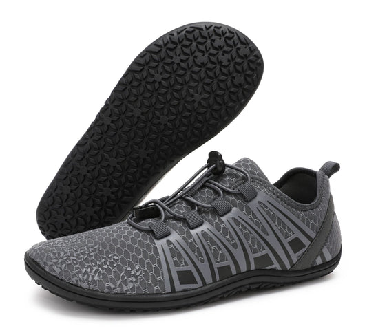 Orvan | Grå Barefoot Sneakers