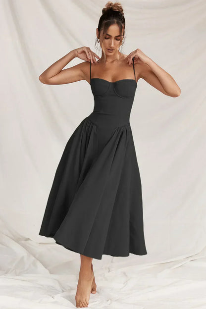 Elviera | Elegant Midikjole Damer