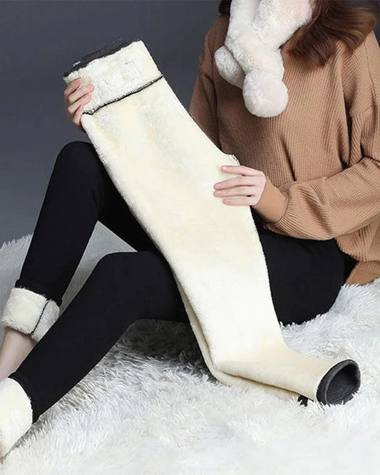 Kiara™ | Leggings med Plysfor og Høj Talje for Maksimal Varme