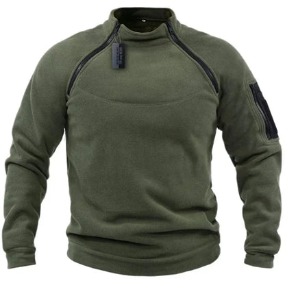 Nordvik™ | Varm Mænd Vinter Sportsfleece med Smart Lynlåsløsning og Opbevaringsmuligheder