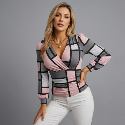 Valéna | Elegant Slå-Om Top