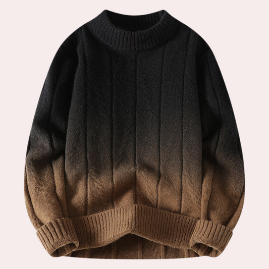 Liora | Ombre Strikket Sweater