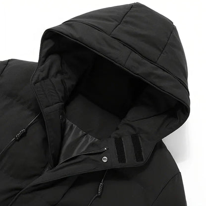 Victor™ | Mænd Polstret Lang Parka Vinterjakke Vandtæt med Højkvalitets Isolering