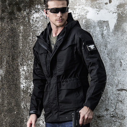 Vanguard | Taktisk Camo Softshell Jakke med Hætte