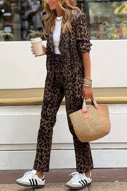 Leontine | Leopardprint Jumpsuit