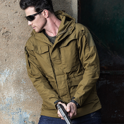 Vanguard | Taktisk Camo Softshell Jakke med Hætte
