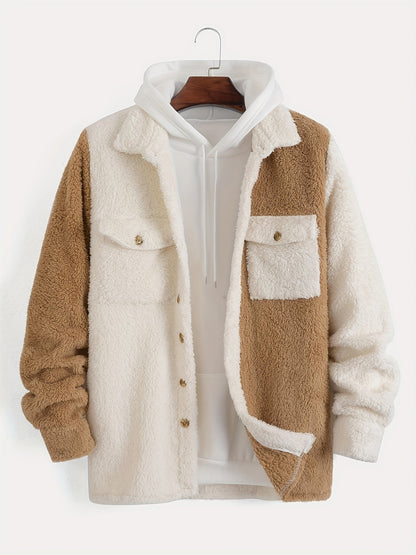 Dominic™ | Mænd Varm Fleece Uldvest med Knaplukning og Klassisk Stil
