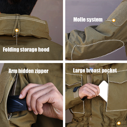 Maelon | Taktisk Softshell Jakke Herre