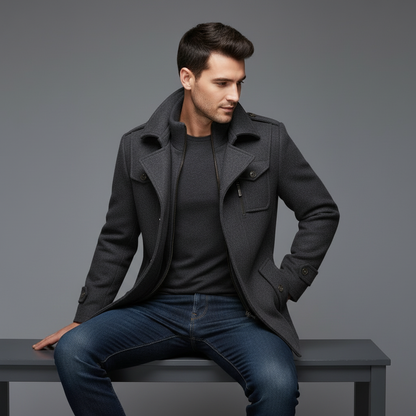 Adrien | Uldmix Vinterfrakke